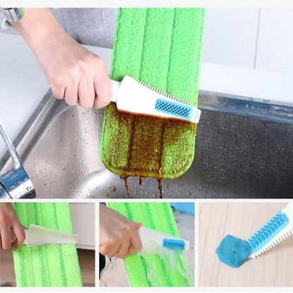 Mop and Bucket Set for Floor Cleaning – Microfiber Spray Mop with Reusable Pads, Self-Wringing Spin Mop for Hardwood Floors, Tile, Laminate – Complete Home Cleaning Kit with 360° Rotation