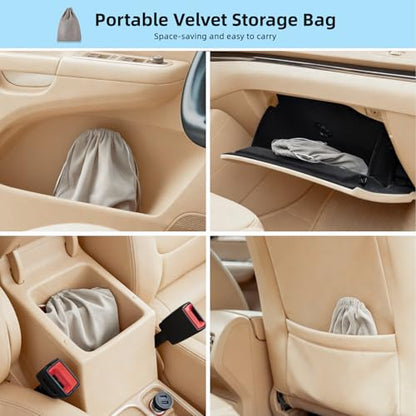 TICARVE 9Pcs Car Interior Detailing Kit - Car Cleaning Brushes, Universal Gel, Microfiber Towel and Storage Bag for Dashboard, Air Vents, Keyboard & Electronics - color: 9PCS-clean set