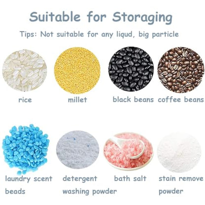 35 OZ Laundry Detergent Dispenser/Wall-Mounted Scent Booster Beads Dispenser for Laundry Room Storage, Suitable for Softener Beads/Sea Salt/Rice Dispenser/Sprinkles/Solid Grain Organize - size: 35 oz