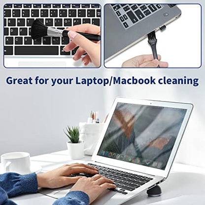 Phone Cleaning Kit, Phone Screen Cleaner, Cleaning Kit for iPhone Cell Phone Airpod, Cleaner Kit for iPhone Speaker Charging Port Cleaning Tool, Electronics Cleaning kit for Laptop USB C Lightning