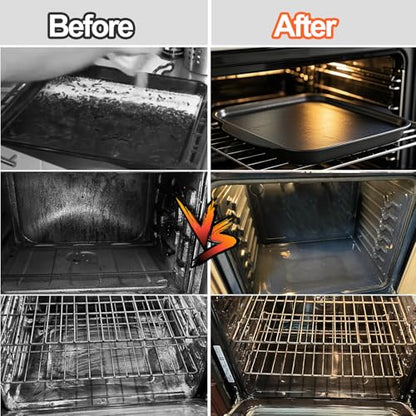 XANGNIER Heavy Duty Oven Cleaner Brush Sets,Oven Cleaning Kits Tools Accessories