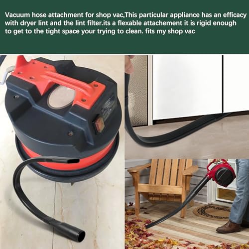 25 inch Vacuum Crevice Tool Attachment for Vacuum Cleaner Hoses 1-1/4"(32mm) or 1-3/8"(35mm)