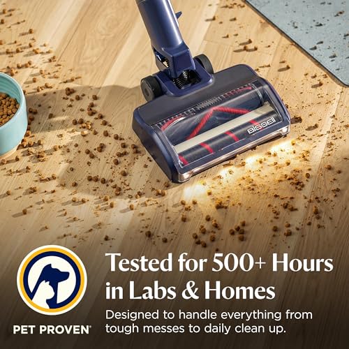 Bissell PowerClean DualBrush 280W Self-Standing Cordless Vacuum, DualBrush & AutoAdapt Tech, Self-Cleaning Brush Roll, Strong Suction, Removeable Battery, Upholstery Tool & Bright Headlights, 4196K - style: PowerClean DualBrush
