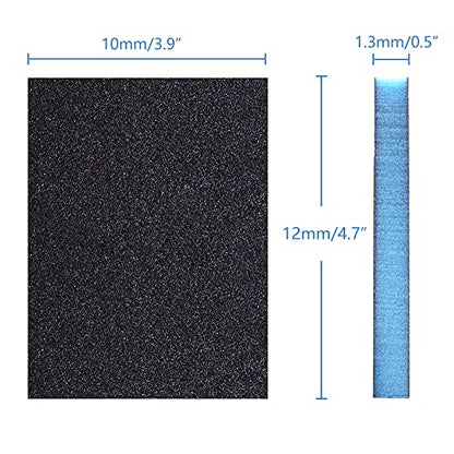 16Pcs 60 Grit Sanding Sponge, Jamiikury Coarse Sanding Blocks Washable and Reusable, Wet Dry Sandpaper Sponge for Wood Metal FurniturePaint and Drywall - size: 60 Grits