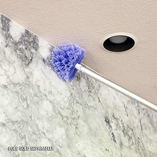 Poolmaster Cobweb Brush, Indoor and Outdoor Spider Web Remover for Ceilings, Corners, Patios and Pool Cages, Fits Standard Pole - size: Medium