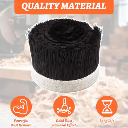 100mm Dust Shoe Brush, STARVAST CNC Vacuum Brush for Vacuum Cleaner Engraving Machine Dust Cover Work on CNC Router Spindle Motor - size: 100mm CNC Vacuum Dust Brush