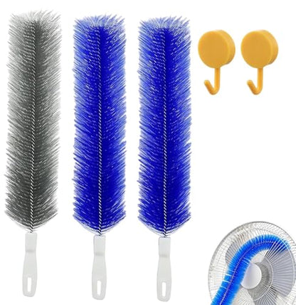 90° Flexible Ceiling & Fan Dust Magnet, Fan Cleaning Brush, Bendable Microfiber Head,Reusable Dust Remover, Washable,Ldeal for Ceiling Fan Blades,Air Vents,Cars Et Window Cleaning Gap Brush (3Pcs A) - color: 3pcs a