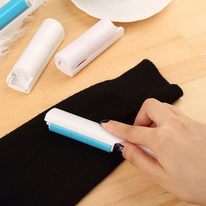 Foldable Adhesive Lint Roller Water Washable Portable Hair Remover for Clothing Upholstery Travel Home Office, Pink - color: Pink