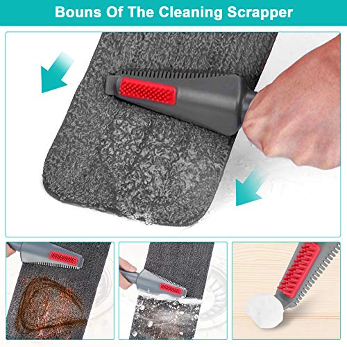 CLDREAM Spray Mop for Floor Cleaning with 3pcs Washable Pads | Wet Dry Use Microfiber Mop | 27 oz Refillable Bottle for Kitchen Hardwood Floor Wood Laminate Ceramic Tiles Dust Cleaning