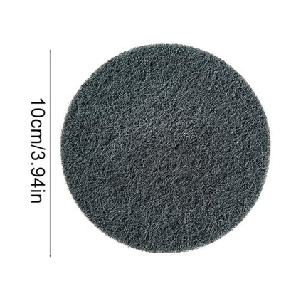 Steeli Sponge Sponge for Stainless Steel Cookware, Scratch-Free Kitchen Cleaning Pad, Removes Burnt-On Stains, Reusable & Durable Non-Abrasive Steel Scrubber (3)