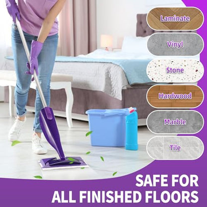 40 Counts Disposable Mop Pad Refills for Swiffer Wet Pads Refill, Replacement for Swiffer Wet Jet Pads Disposable Pad Hardwood Floor Spray Mop Pads Refills, Thickness & Absorbent - size: 40PC