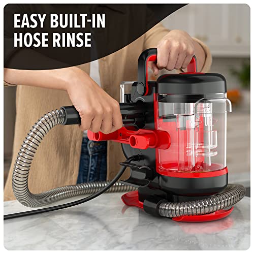Dirt Devil Portable Spot Cleaner Machine for Carpet and Upholstery, Powerful Suction Spot Cleaning Machine with Versatile Tools, Pair with Dirt Devil Portable Cleaner Solution - style: Portable Spot