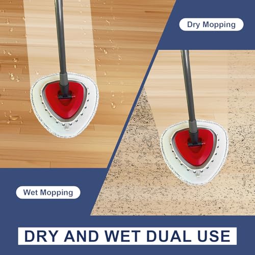 Mop Pads for O-Cedar, New Upgrade 4 Pack Mop Refill Pads, Perfect Addition for Ocedar System Owners, Machine Washable, Reusable, Easy to Replace - size: Ocedar Mop Pads (4pcs)
