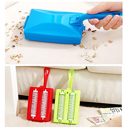 GOTOTOP Handheld Carpet Cleaner Brush, Double Roller Design, Quick and Efficient for Households and Pet Owners
