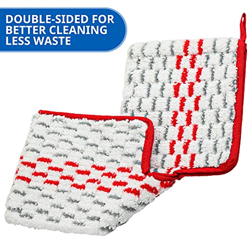 6 Pack Washable Microfiber Spray Mop Refills Compatible with O-Cedar ProMist MAX Spray Replacement Mop Pads