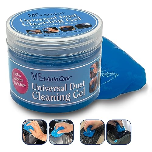 Universal Dust Cleaning Gel, ME+Auto Care, Multi Purpose, All-in-One, Cars, Computers, and Keyboards (Blue) - color: Blue