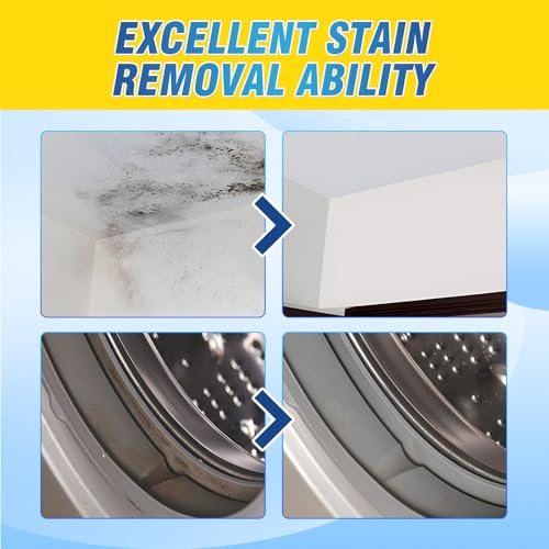 AstraVox Home Remover Gel, Washing Machine Cleaner for Washing Machine Seal, Front Load Washer, Refrigerator Strips, Tile, Home Kitchen Sinks, Toilet, Bathroom (7.44oz)