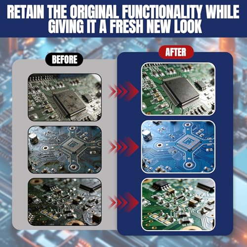 250 ML Electronic Contact Cleaner, Electrical Cleaner with 2 Cleaning Brushs, No Damaging, Suitable for Cleaning Circuit Boards Appliance Control Boards Switches & Connectors, Clear