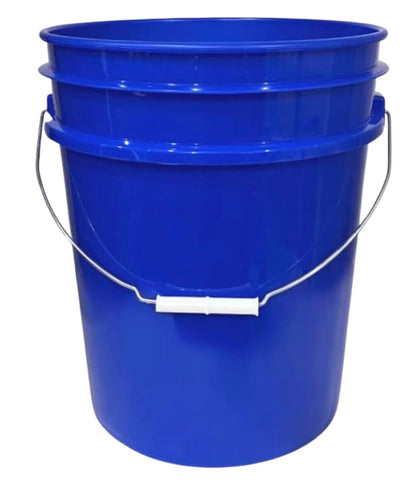 House Naturals 5 Gallon Premium HPDE Plastic Bucket - Made in USA Food Grade Storage Container, BPA Free All Purpose Pail (1, Reflex Blue) - color: Reflex Blue