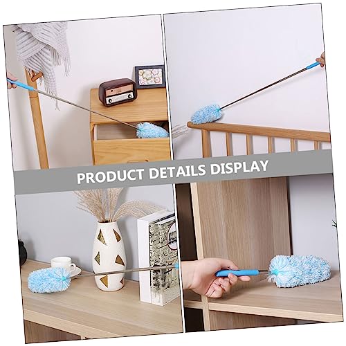 Extendable Microfiber Duster Telescopic Handle Versatile Dust Cleaner Tool for Home Ceiling Fans and Furniture Flexible Cleaning Brush for Dusting and Maintenance