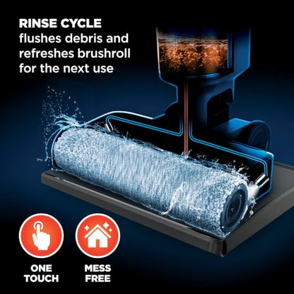 Shark | Wet Dry Vacuum Cleaner | Vacuum and Mop Combo | HydroVac MessMaster | 3-in-1 Self-Cleaning + Powerful Suction | 2 Brushrolls & 2 Solutions Included | Hardwood Floor & Area Rug Cleaner | AW261 - style: Cordless w/ Premium