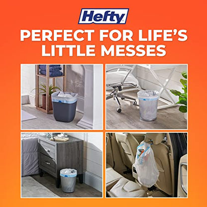 Hefty Medium Trash Bags, Fabuloso Scent, 8 Gallon, 26 Count (Pack of 2) - size: 26 Count (Pack of 2)