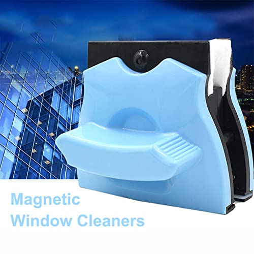 Magnetic Window Cleaner, Double-Sided Window Cleaner Glass Wiper Magnetic Cleaning Tools for High-Rise Double Car Glazed Window Thickness 15-40 mm - color: 15~24mm