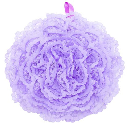 Reusable sponge, washable scrubber, non-scratching, odorless dish scrubbie - Peony collection 1ct (Lavender) - color: Lavender