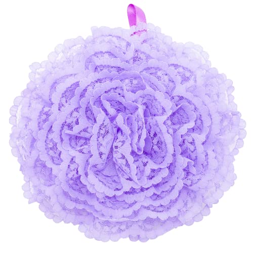Reusable sponge, washable scrubber, non-scratching, odorless dish scrubbie - Peony collection 1ct (Lavender) - color: Lavender