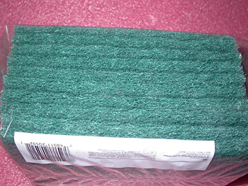 3M™ Scotch-Brite 86CC Heavy-Duty Scouring Pads, 6" x 9", Green, Pack of 10 Pads