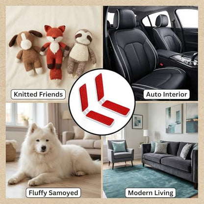 2 PCS Travel Lint Brush for Clothes, Foldable Lint Brush, Reusable Mini Lint-Brushes for Furniture, Pet Hair, Fabric Fluff