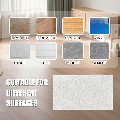 Light n Easy Steam Mop Pads Replacement for OApier S5 and SENMO Steam Mop Floor Cleaning Cloths Compatible with Light 'N' Easy S3601 S3101 S7326 7688ANB 7688ANW 7618ANB 7618ANW S6 S15 S1 S4 S5 S12