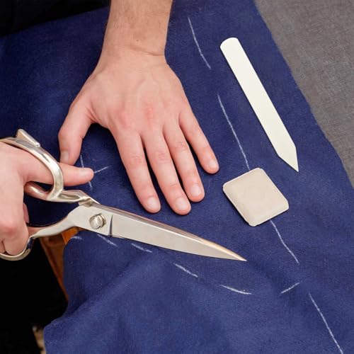 Gatuida Fabric Clothes Scraper Carpet Bone Scraper for Stain Removal, Spot and Stain Treatment Tool, Cleaner, Beige, 5.90 x 0.78 x 0.19 Inch
