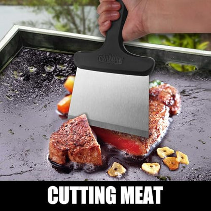 GRILLART Grill Scraper Griddle Cleaning Kit for Blackstone, Flat Top Grill Cleaning Kit (Griddle Scraper Only) - style: BSK-04