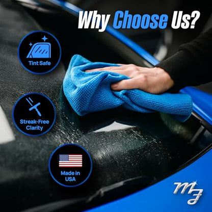 Magic Finish Car Glass Cleaner (16 fl oz) – Ammonia-Free Window Cleaner Spray for Interior & Exterior Auto Glass – Anti-Fog, Streak-Free Car Cleaning Supplies for Tint, Mirrors & Screens - size: 16 Fl Oz (Pack of 1)