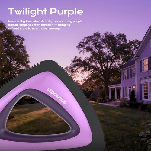 Pet Hair Remover for Car and Home, Multi-Surface Fur Removal Tool, Portable, Twilight Purple