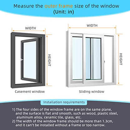 Magnetic Window Screen DIY Adjustable Window Mesh Screen Replacement Window Net Fits up to 59"x 61" White Frames with Fiberglass Mesh - size: 59"X 61"