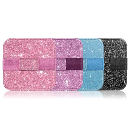 Fintie Screen Cleaning Pad, [4 Pack] Soft Cloth Wipes Screen Cleaner with Elastic Strap for iPad, iPhone, MacBook, Tablets, Laptop (Glitter Pink/Black) - color: Glitter Pink/Black