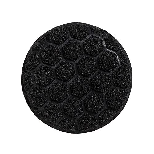 HIC Kitchen Sudz-Power Scratch-Free Scrubber Sponges, Long Lasting Polyurethane, BPA Free, Round, Set of 2 - style: Round, Set/2