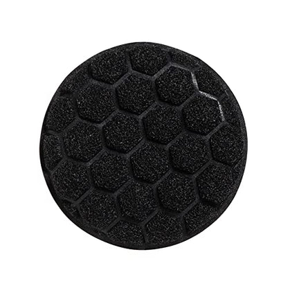 HIC Kitchen Sudz-Power Scratch-Free Scrubber Sponges, Long Lasting Polyurethane, BPA Free, Round, Set of 2 - style: Round, Set/2