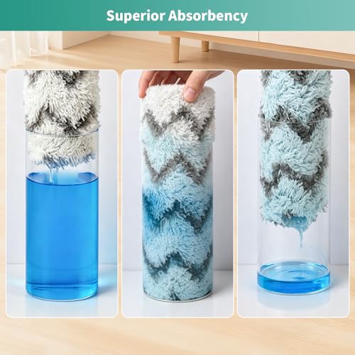 10 Pack Microfiber Steam Mop Replacement Pads for Shark S1000 S2001 S1000A S1000C S1000WM S1001C, Washable Reusable Super Absorbent Mop Pads Safe for All Floors - size: 10PCS
