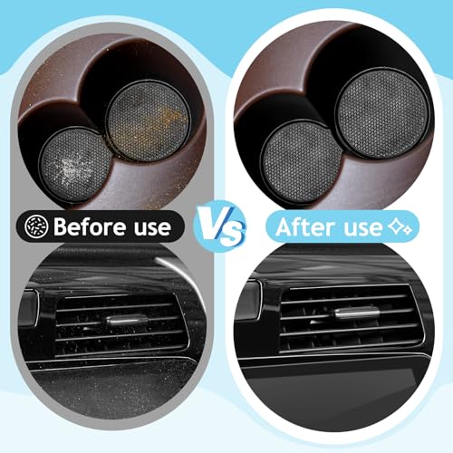 TeSabMi Car Cleaning Gel Car Cleaning Putty Car Putty Car Interior Cleaner Car Slime Car Detailing Kit Car Accessories Gifts for Men Women Stocking Stuffers Light Blue - color: Light Blue