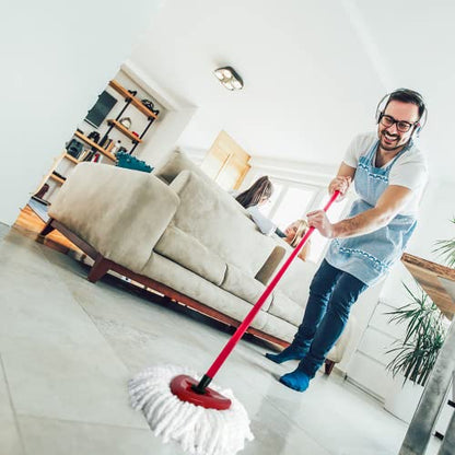 3 Pack Spin Mop Replacement Head Mop Refill Compatible with Oceda Triangle Swivel Mops Microfiber Swivel Mop Refill,Deep Clean,Machine Washable and Easy to Replace - color: White, size: 3 Count (Pack of 1)