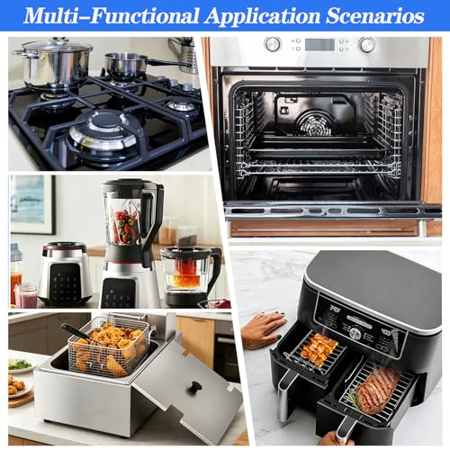 Air Fryer Cleaning Tools Kits, 9-Piece Airfryer Cleaner Brush Set, Air Fryer Accessories