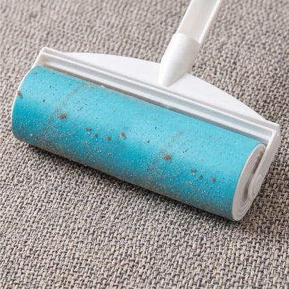 2 Pack Reusable Lint Roller Refills, CALMTEE Large Washable Lint Roller 8 inches Cat Dog Pet Hair Remover Refill, Gel Sticky Picker Cleaner Roller for Carpet, Clothes, Sofa