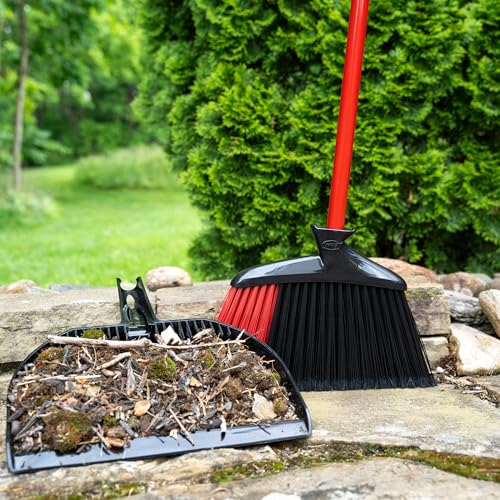 Libman 00905 Angle Broom with Pan