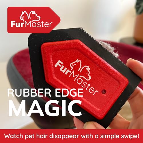 JJ KENT FurMaster - Pet Hair Remover for Furniture - Dog and Cat Fur Remover - Perfect Hair Removal Tool for Furniture and Vehicles