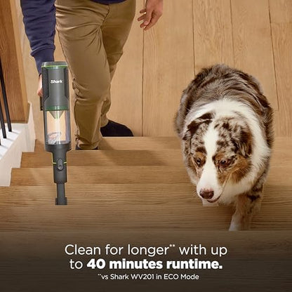 Shark PowerBoost Cordless 2-in-1 Car/Home Handheld PowerVac, Powerful Suction, 40 Minute Runtime, Portable, 3 Cleaning Modes, LED Screen, Furfins Tool, Duster Crevice Tool, Charcoal, BH102 - style: PowerBoost