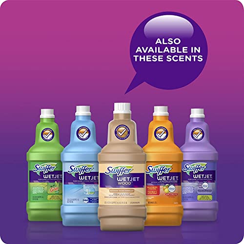 Swiffer Floor Cleaner Solution Refill, Lavender, 42.2 Fl Oz, Pack of 4 - size: 42.2 Fl Oz (Pack of 4)