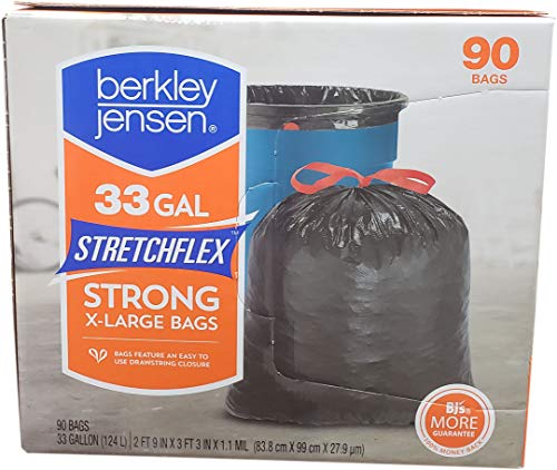 Berkley and Jensen Drawstring Trash, 90 Count - size: 90 count (Pack of 1)